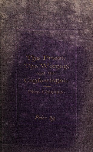 جلد کتاب The Priest, the Woman and the Confessional