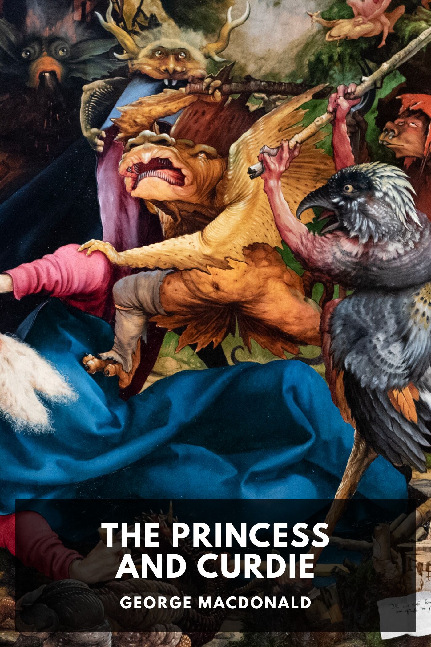 جلد کتاب The Princess and Curdie
