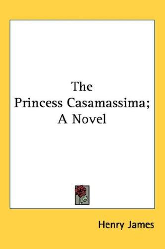 جلد کتاب The Princess Casamassima