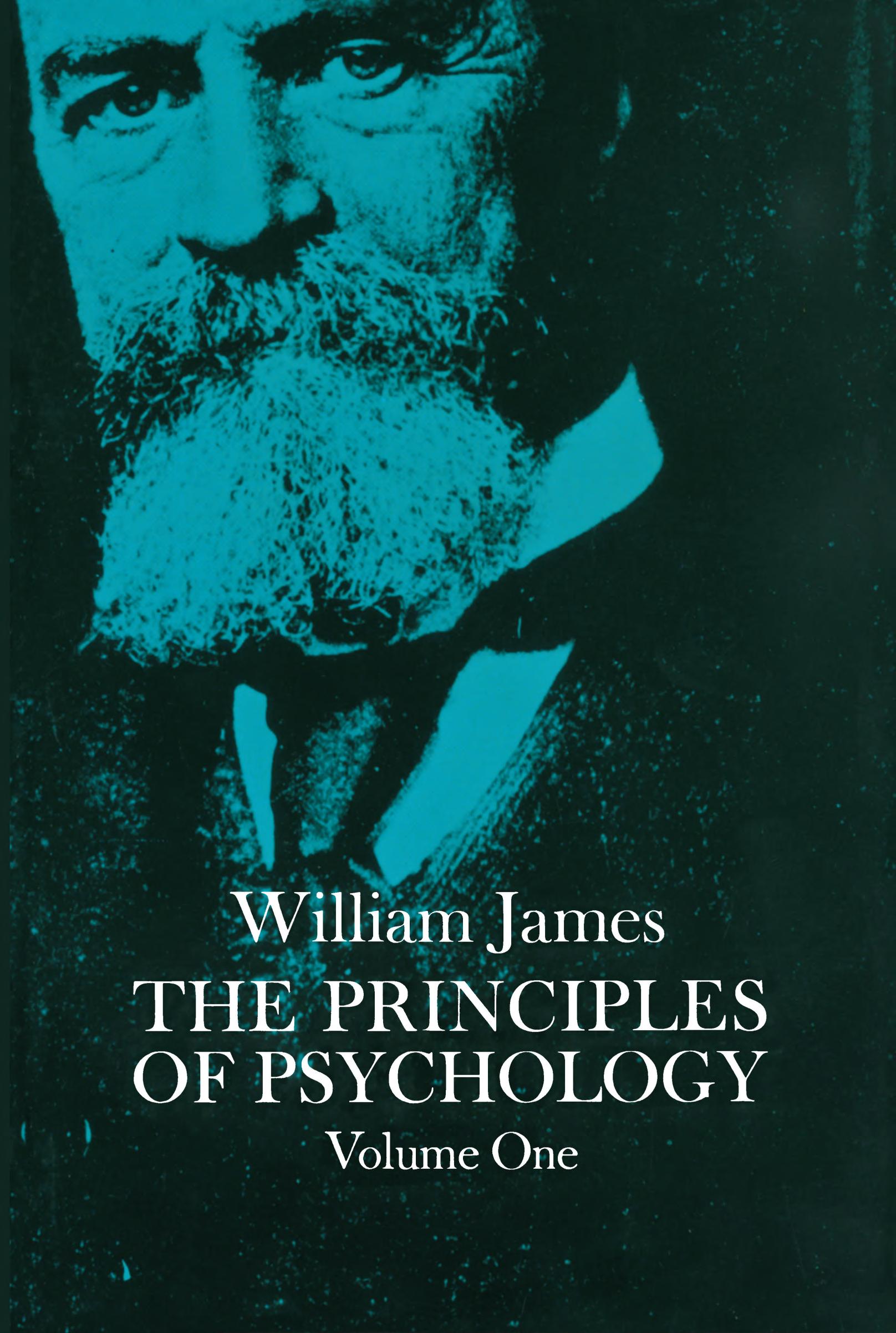 جلد کتاب The Principles of Psychology, Volume 1