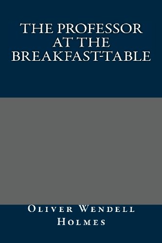 جلد کتاب The Professor at the Breakfast-Table