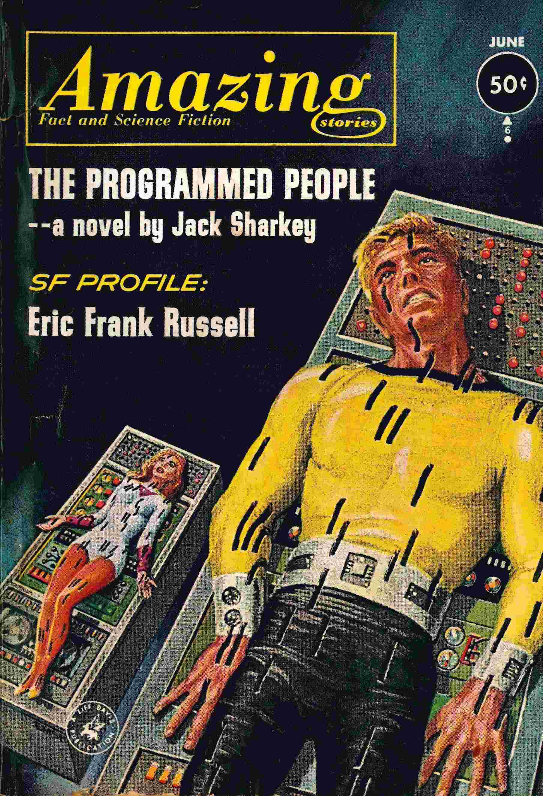 جلد کتاب The programmed people