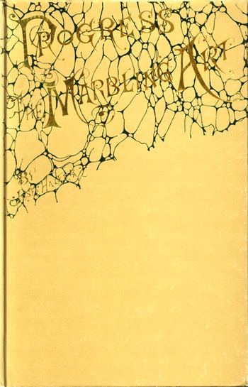 جلد کتاب The Progress of the Marbling Art, from Technical Scientific Principles