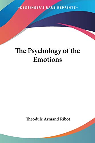 جلد کتاب The Psychology of the Emotions