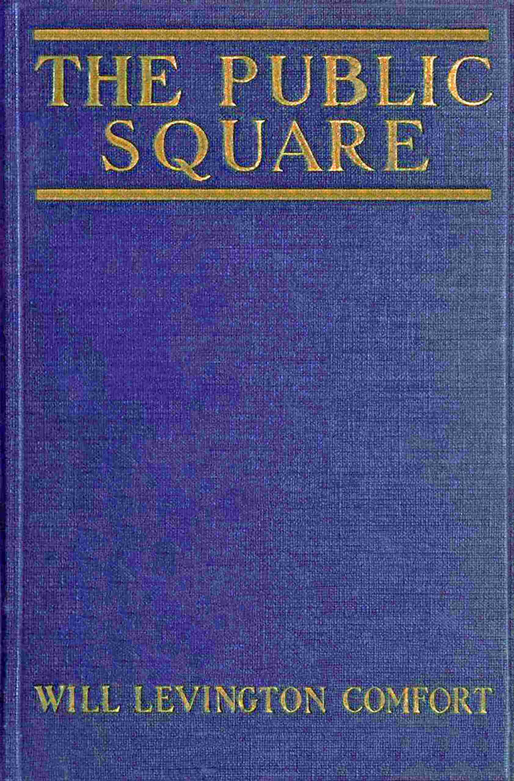 جلد کتاب The Public Square