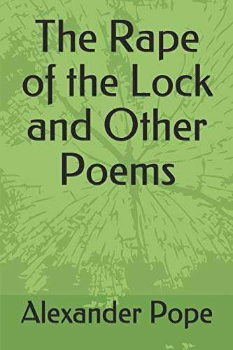جلد کتاب The Rape of the Lock, and Other Poems