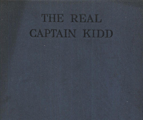 جلد کتاب The Real Captain Kidd: A Vindication
