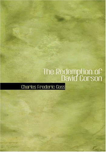 جلد کتاب The Redemption of David Corson