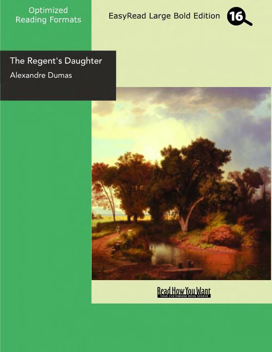 جلد کتاب The Regent's Daughter