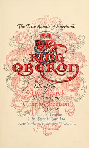 جلد کتاب The Reign of King Oberon