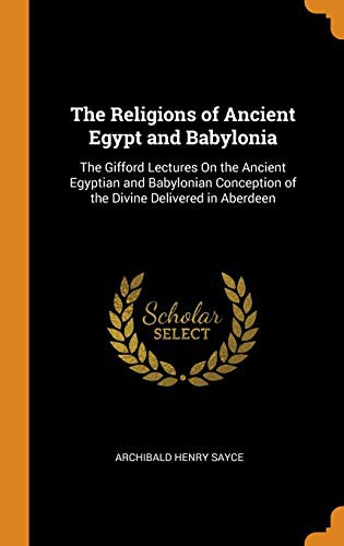 جلد کتاب The Religions of Ancient Egypt and Babylonia