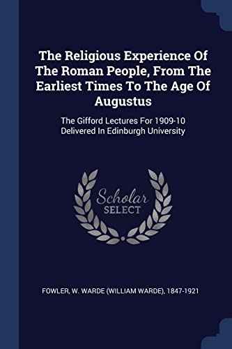 جلد کتاب The Religious Experience of the Roman People
