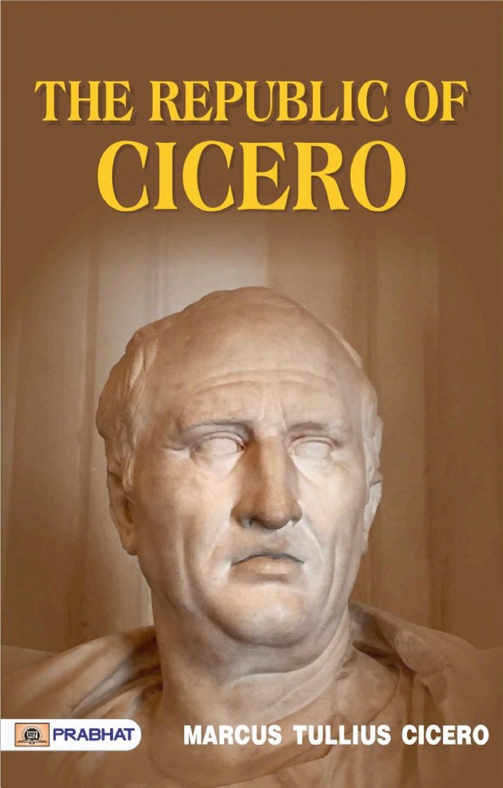 جلد کتاب The Republic of Cicero
