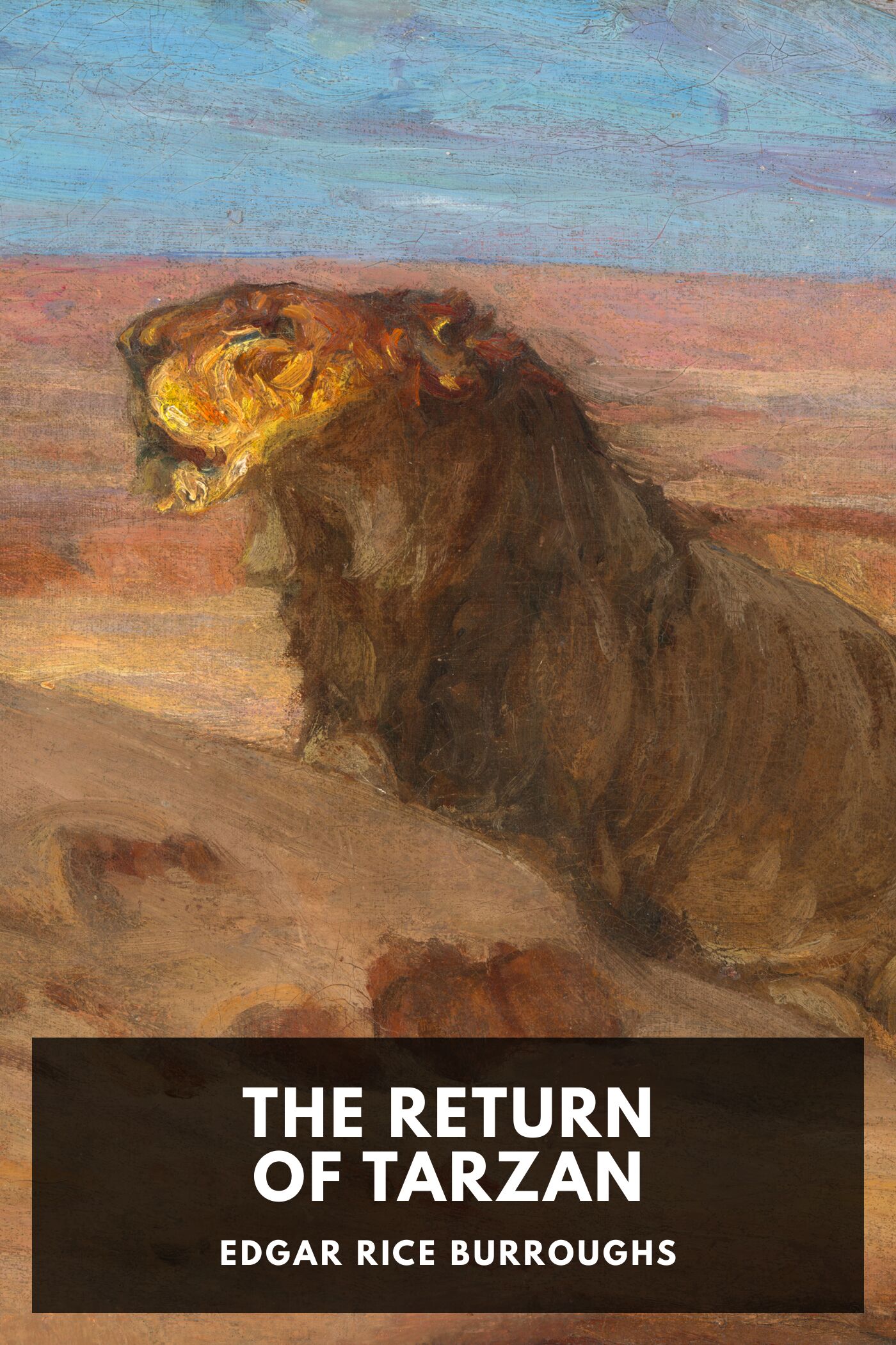 جلد کتاب The Return of Tarzan