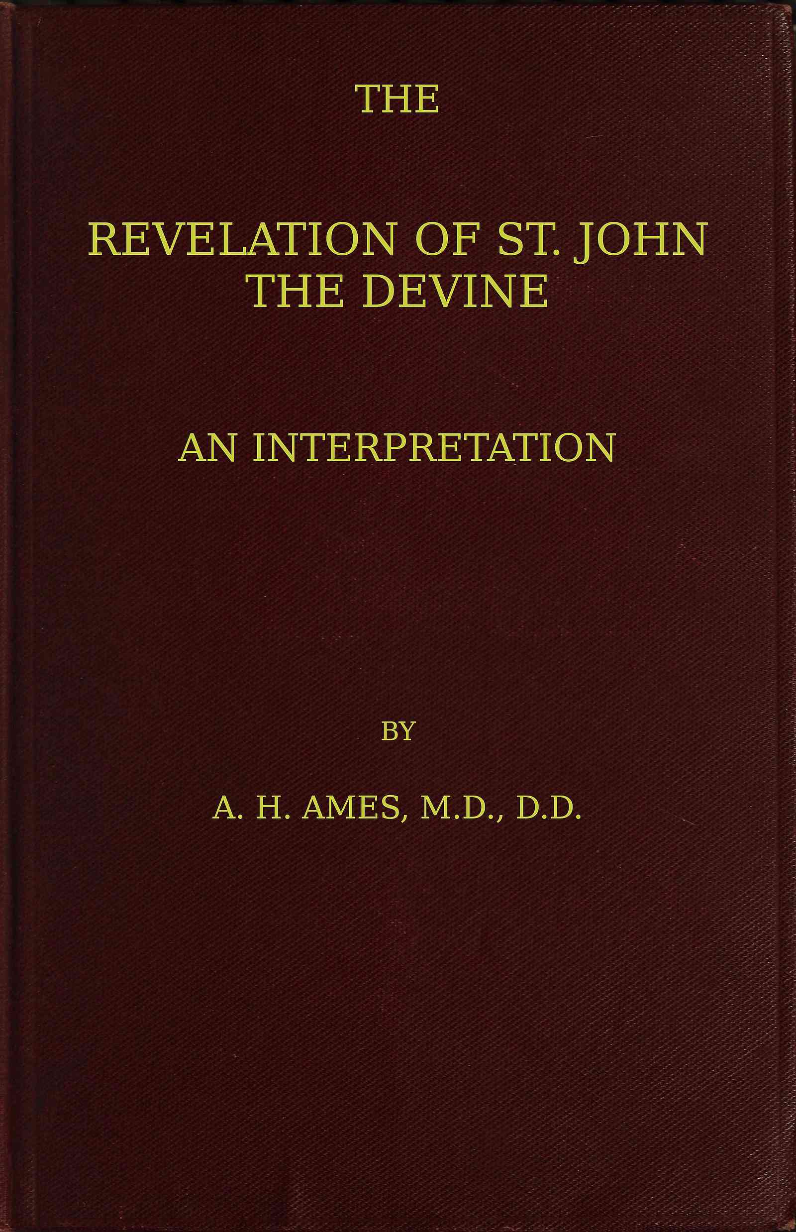 جلد کتاب The Revelation of St. John the Divine