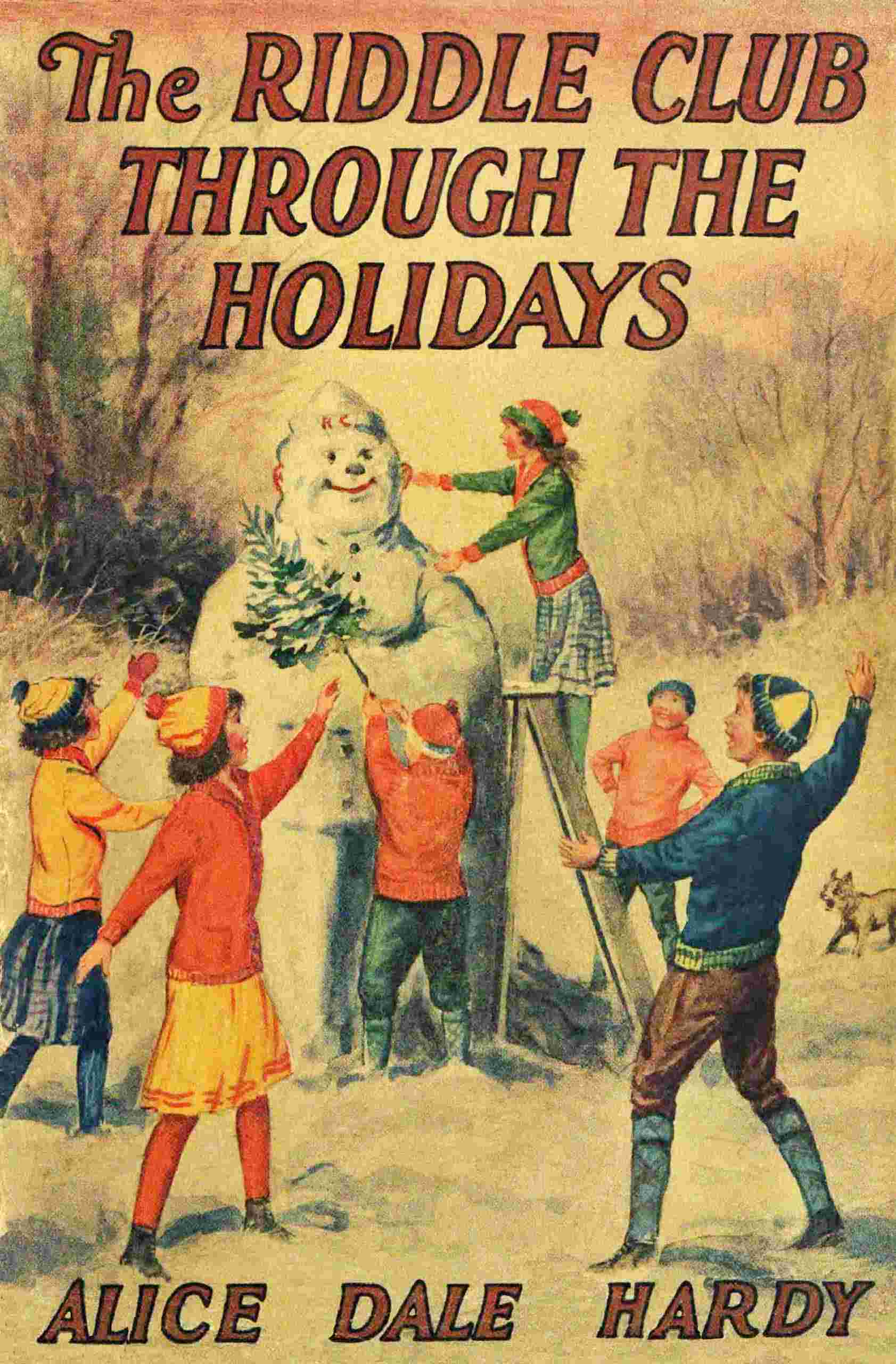جلد کتاب The Riddle Club Through the Holidays