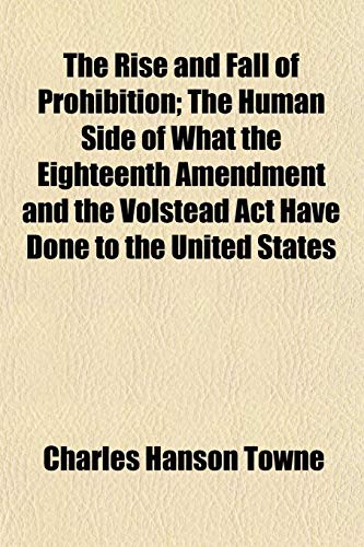 جلد کتاب The Rise and Fall of Prohibition