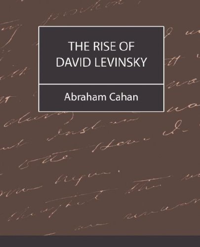 جلد کتاب The Rise of David Levinsky