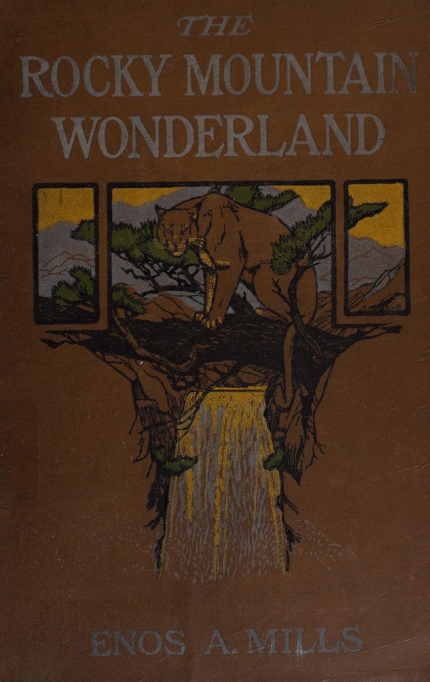 جلد کتاب The Rocky Mountain Wonderland
