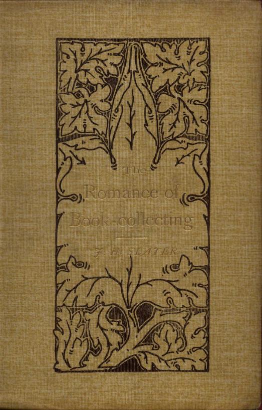 جلد کتاب The Romance of Book-Collecting