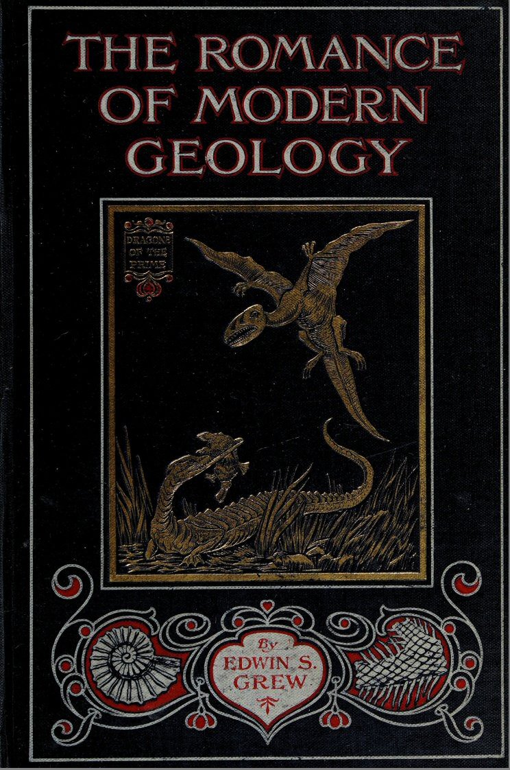جلد کتاب The Romance of Modern Geology