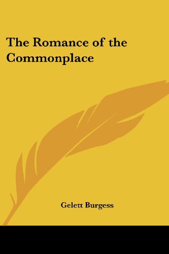 جلد کتاب The Romance of the Commonplace
