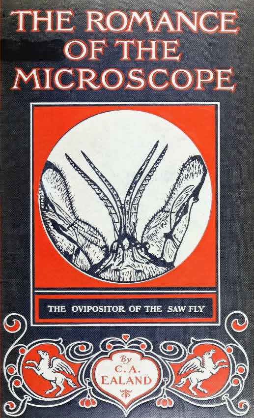 جلد کتاب The romance of the microscope