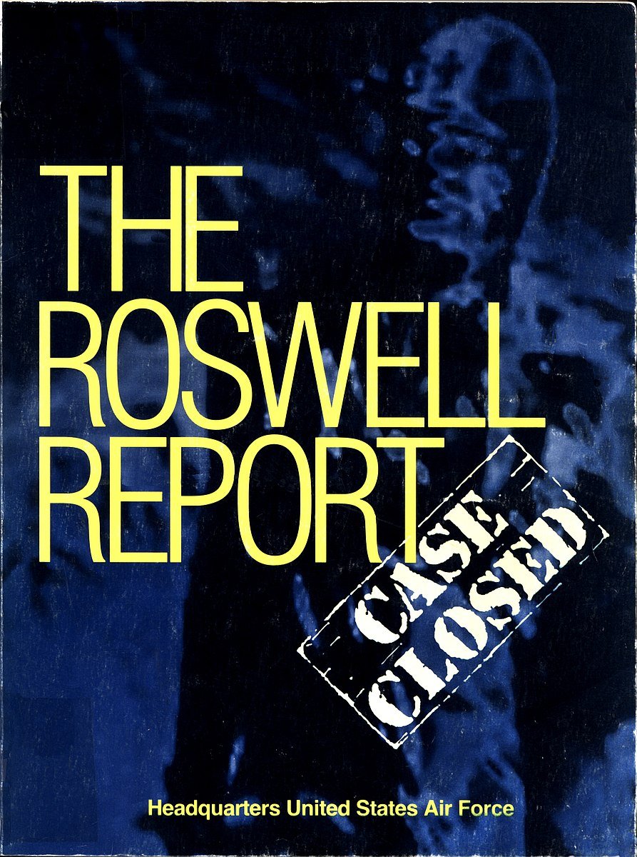 جلد کتاب The Roswell Report: Case Closed