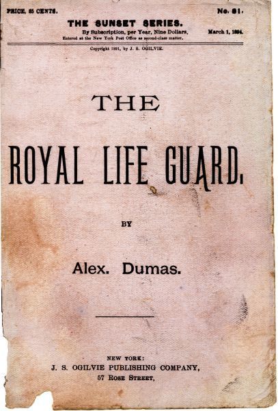 جلد کتاب The Royal Life Guard; or, the Flight of the Royal Family