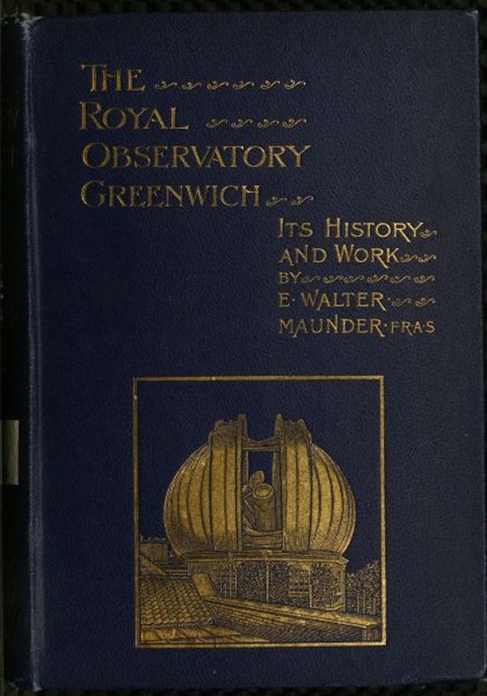جلد کتاب The Royal Observatory, Greenwich