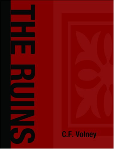 جلد کتاب The Ruins; Or, Meditation on the Revolutions of Empires
