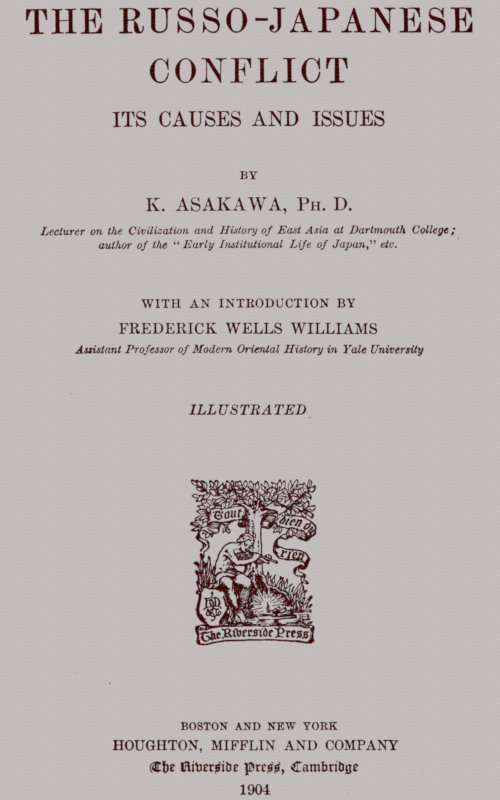 جلد کتاب The Russo-Japanese Conflict: Its Causes and Issues