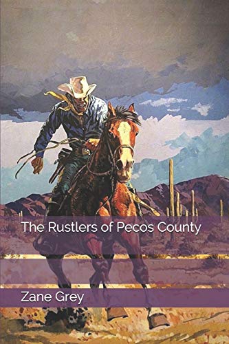 جلد کتاب The Rustlers of Pecos County
