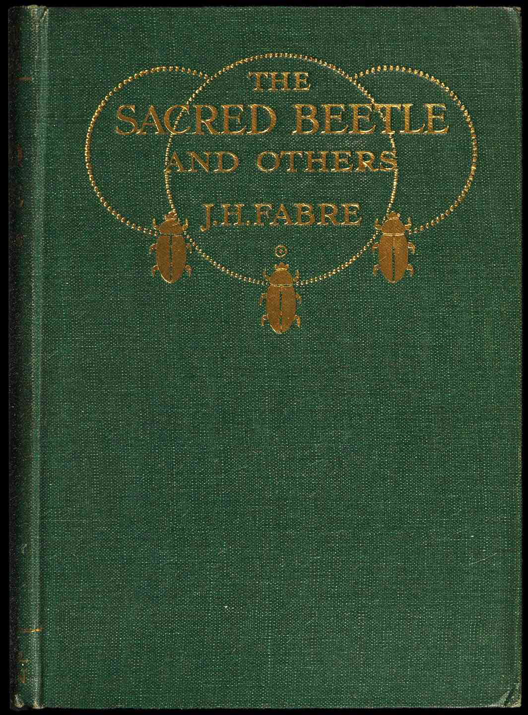 جلد کتاب The Sacred Beetle, and Others
