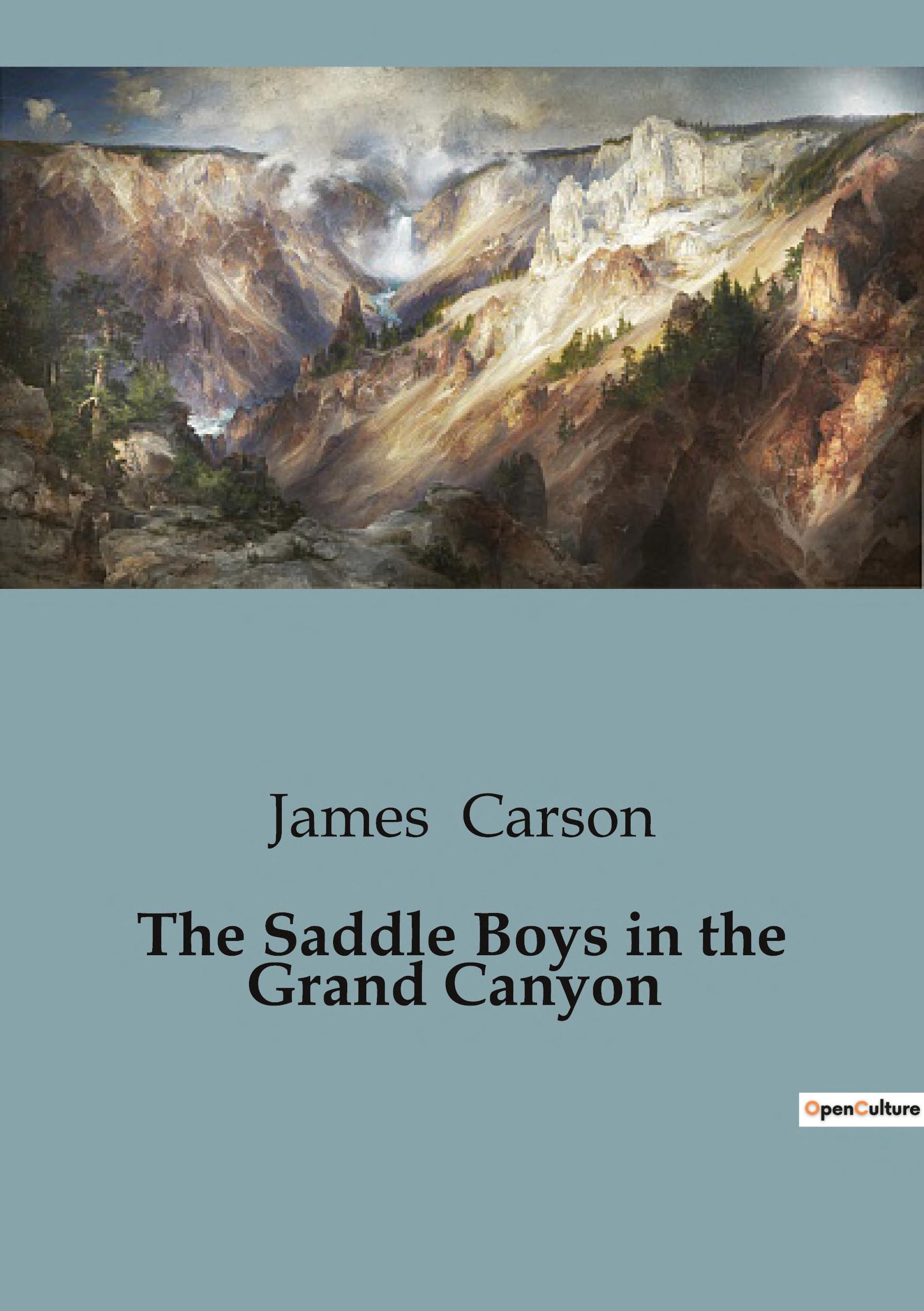 جلد کتاب The Saddle Boys in the Grand Canyon