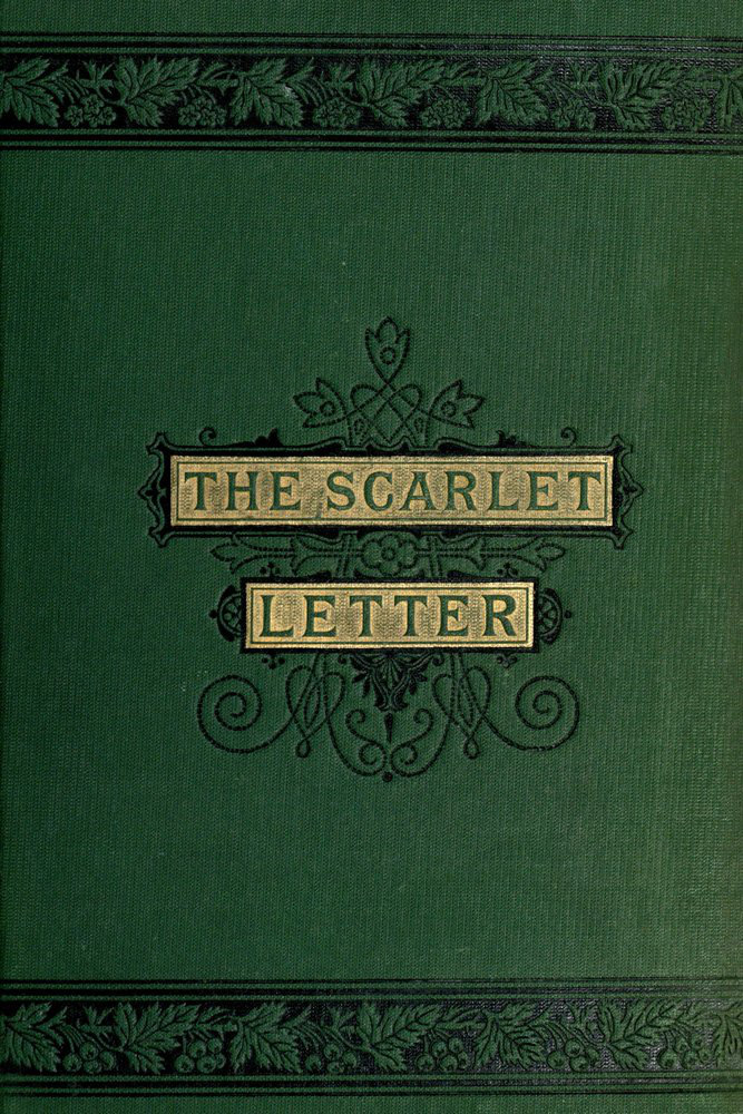 جلد کتاب The Scarlet Letter