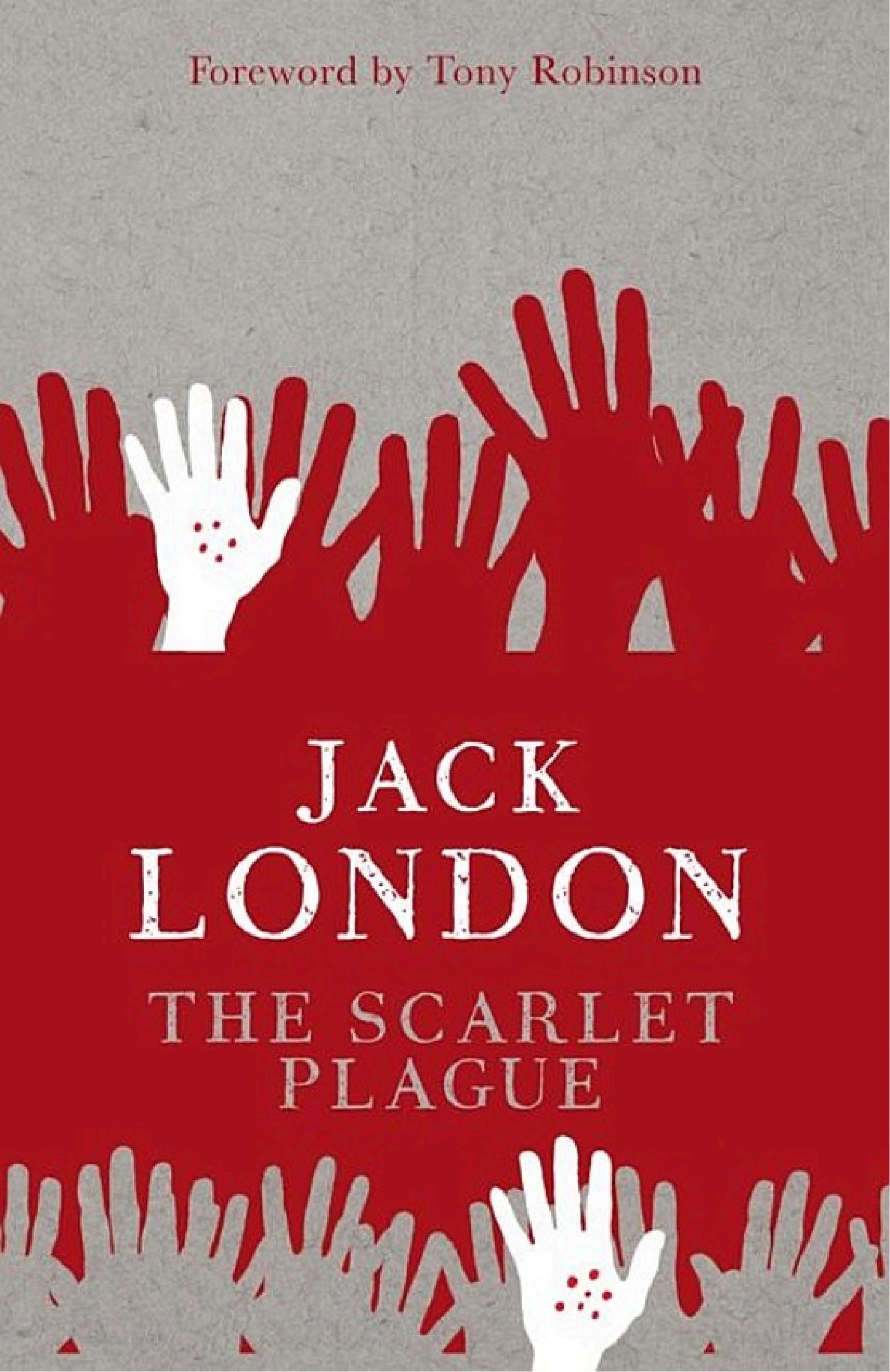 جلد کتاب The Scarlet Plague