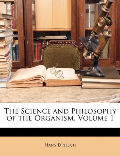 جلد کتاب The Science and Philosophy of the Organism