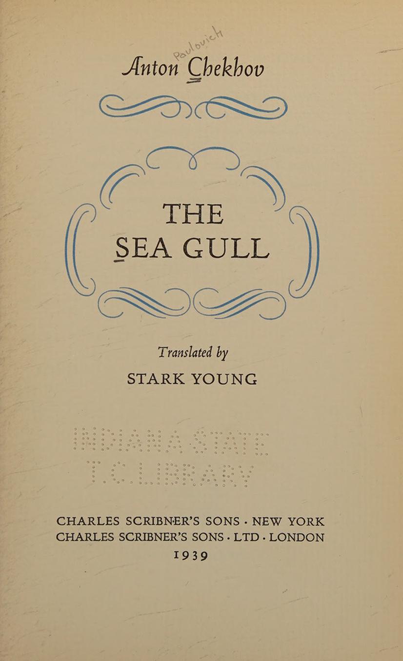 جلد کتاب The Sea-Gull
