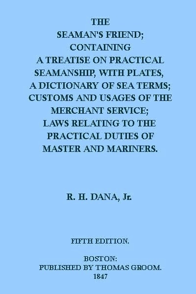 جلد کتاب The Seaman's Friend