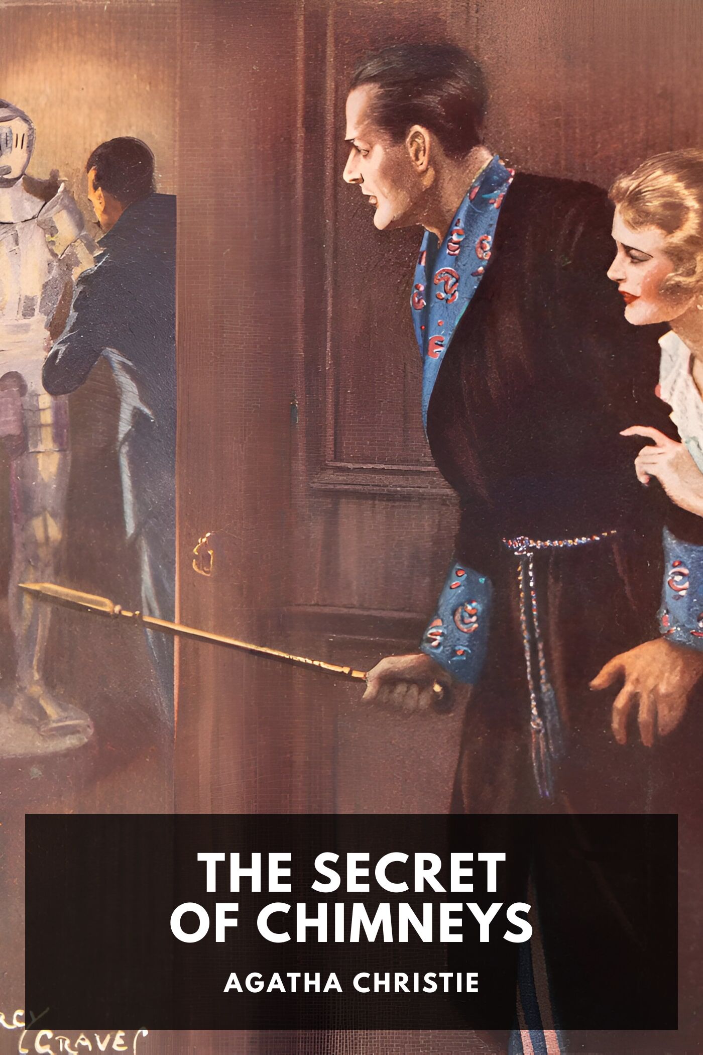جلد کتاب The Secret of Chimneys