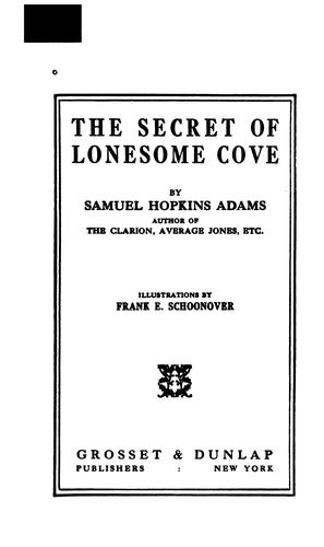 جلد کتاب The Secret of Lonesome Cove