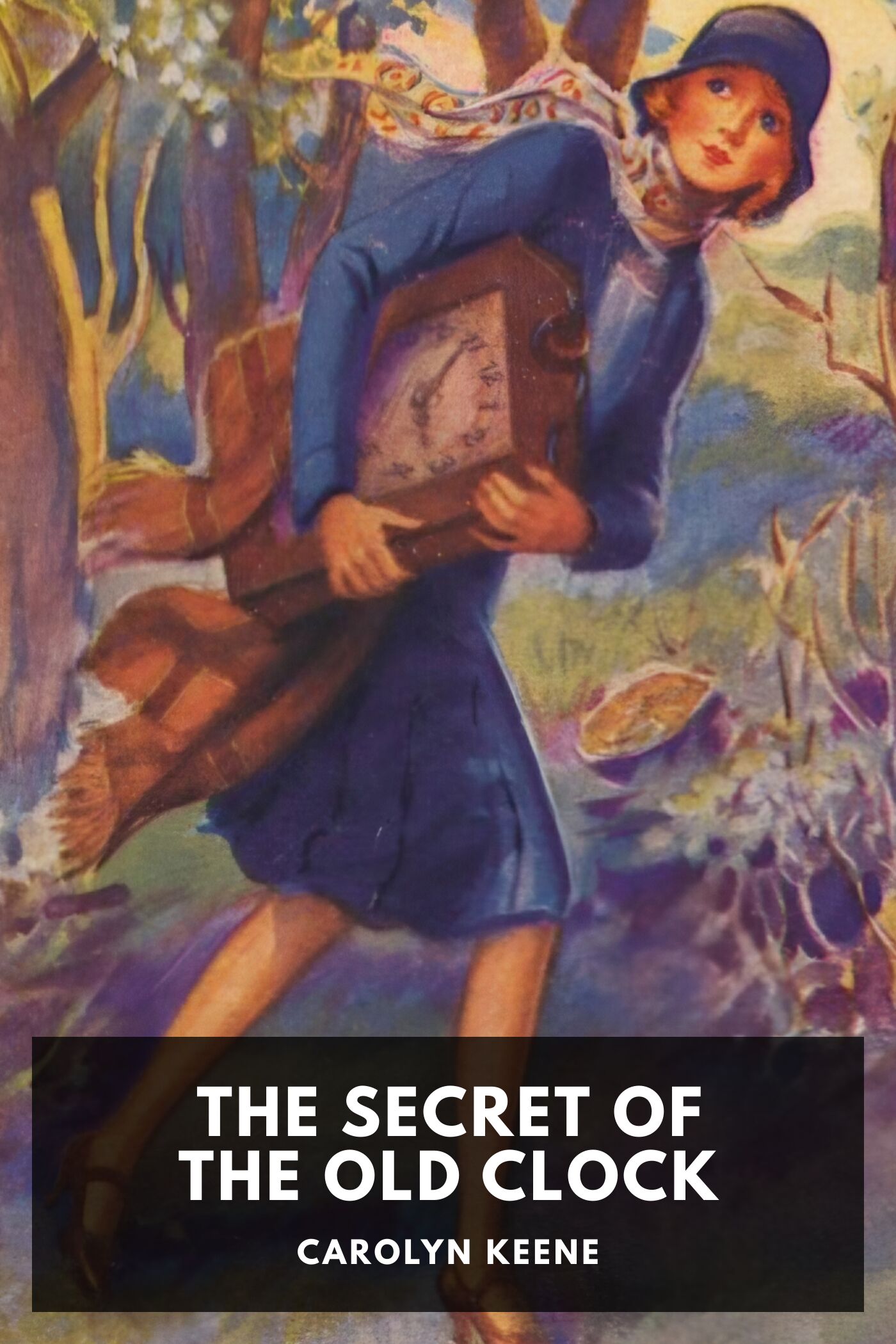 جلد کتاب The Secret of the Old Clock