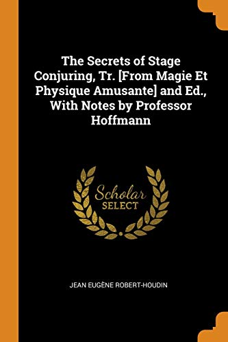 جلد کتاب The Secrets of Stage Conjuring