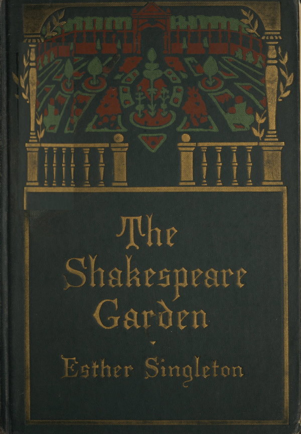 جلد کتاب The Shakespeare Garden