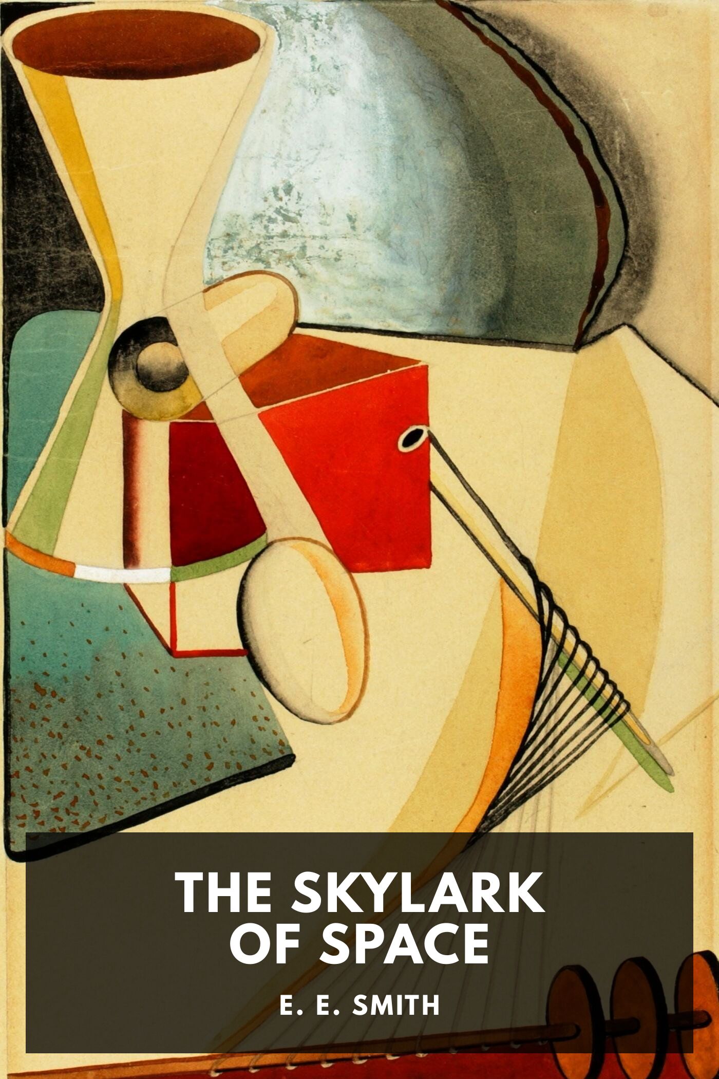 جلد کتاب The Skylark of Space