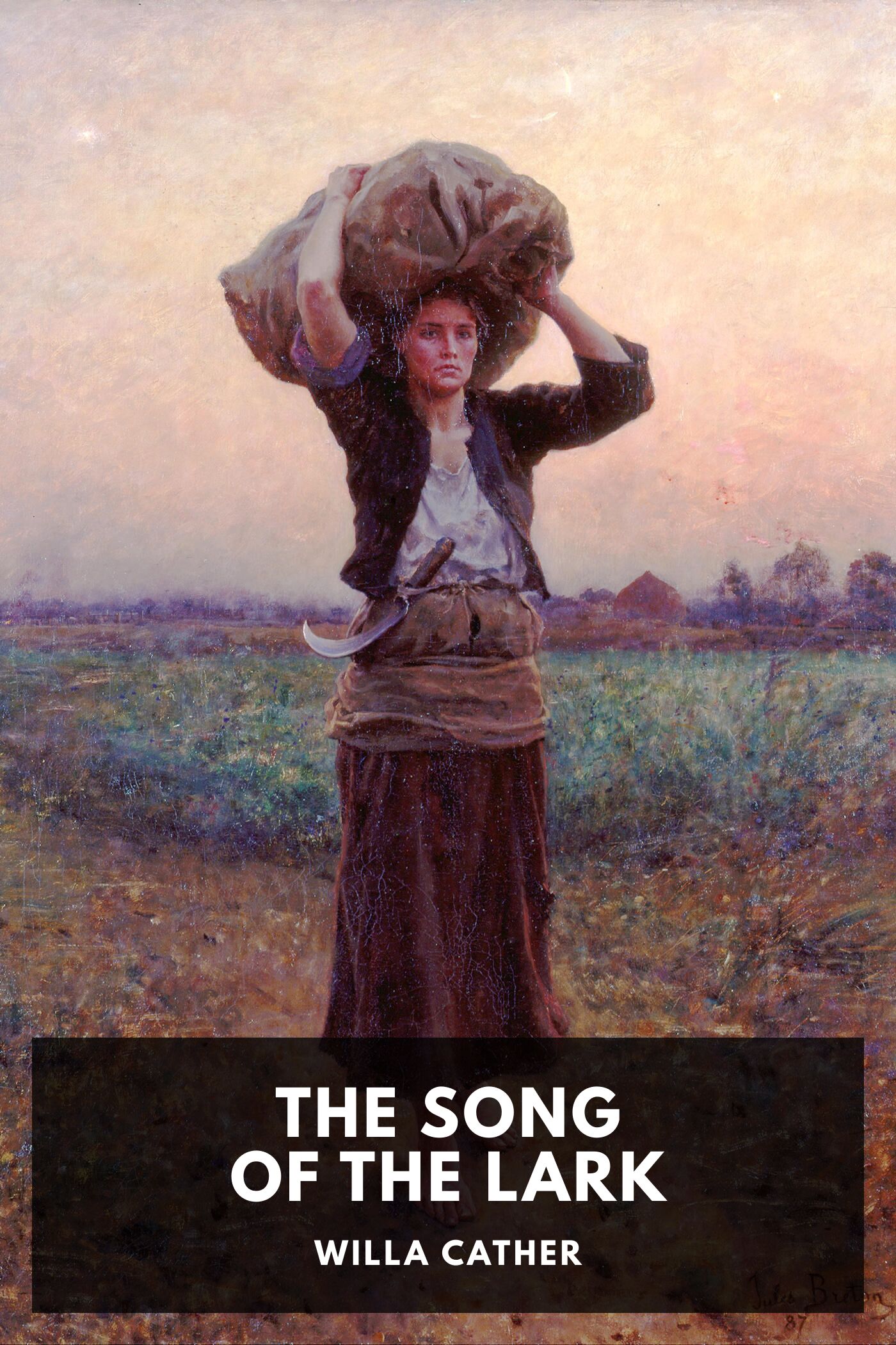 جلد کتاب The Song of the Lark