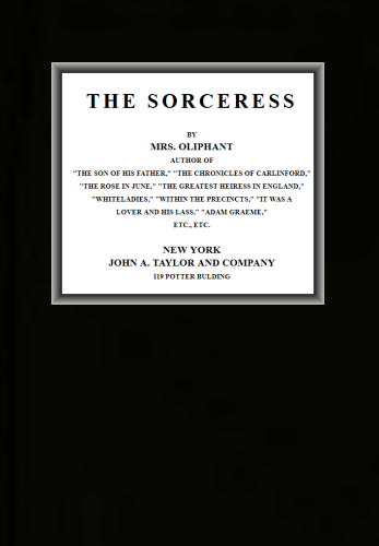 جلد کتاب The Sorceress
