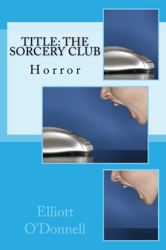 جلد کتاب The Sorcery Club