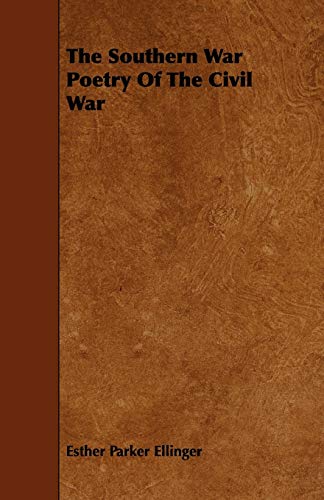 جلد کتاب The Southern War Poetry of the Civil War